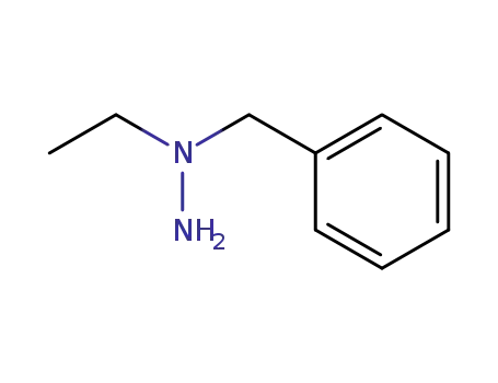 Molecular Structure of 33384-62-2 (1-BENZYL-1-ETHYLHYDRAZINE)