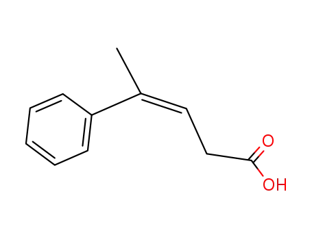 Molecular Structure of 119271-86-2 ((Z)-4-phenylpent-3-enoic acid)