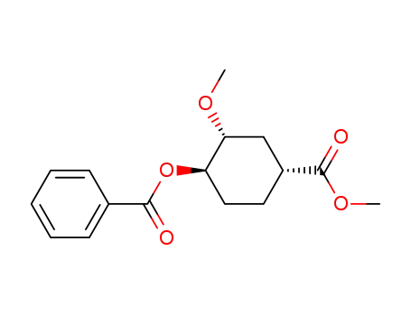 methyl (1R,3R,4R)-4-benzoyloxy-3-methoxycyclohexane-1-carboxylate
