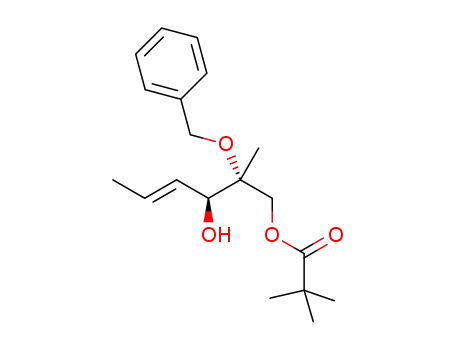 (2R,3S,4E)-2-benzyloxy-2-methyl-1-pivaloyloxyhex-4-en-3-ol
