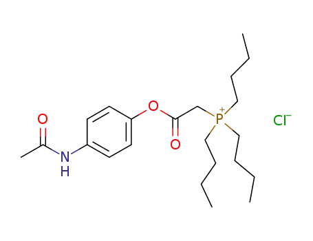 (2-(4-acetamidophenoxy)-2-oxoethyl)tributylphosphonium chloride