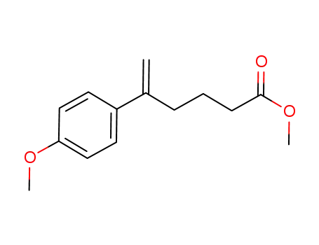 5-(4-methoxyphenyl)hex-5-enoic acid methyl ester