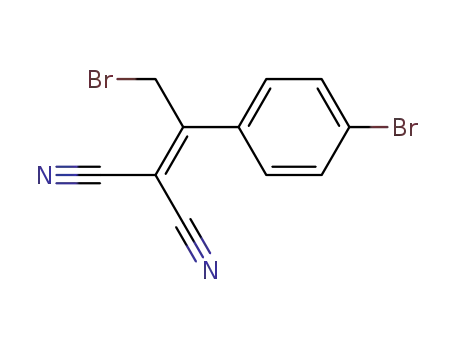 2-bromo-1-(4-bromophenyl)ethylidenemalononitrile