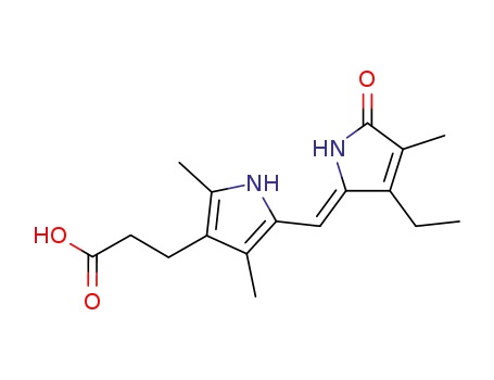 Molecular Structure of 15770-19-1 (xanthobilirubic acid)