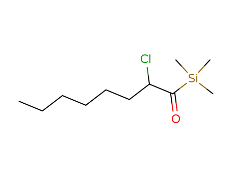 Silane, (2-chloro-1-oxooctyl)trimethyl-
