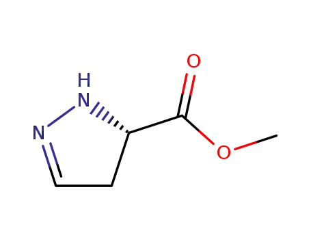 1H-피라졸-5-카르복실산, 4,5-디히드로-, 메틸 에스테르, (R)-(9CI)