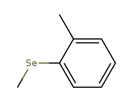 Molecular Structure of 1528-88-7 (1-methyl-2-(methylselanyl)benzene)