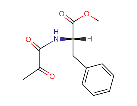 L-Phenylalanine, N-(1,2-dioxopropyl)-, methyl ester