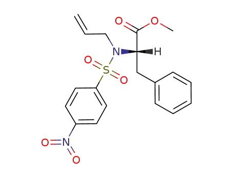 (S)-methyl 2-(N-allyl-4-nitrophenylsulfonamido)-3-phenylpropanoate