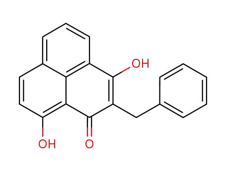 8-benzyl-7,9-dihydroxy-1H-phenalen-1-one