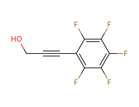 2-Propyn-1-ol, 3-(pentafluorophenyl)-