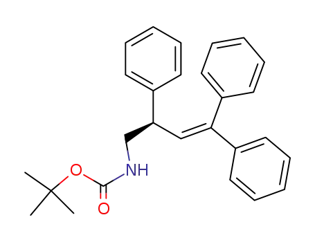 ((R)-2,4,4-Triphenyl-but-3-enyl)-carbamic acid tert-butyl ester