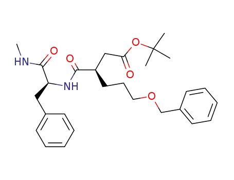 (R)-6-Benzyloxy-3-((S)-1-methylcarbamoyl-2-phenyl-ethylcarbamoyl)-hexanoic acid tert-butyl ester