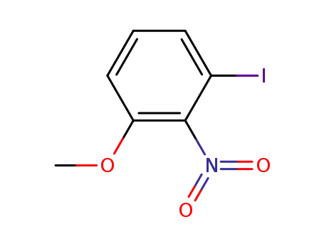 Molecular Structure of 725266-66-0 (1-Iodo-3-methoxy-2-nitrobenzene, 3-Iodo-2-nitrophenyl methyl ether)