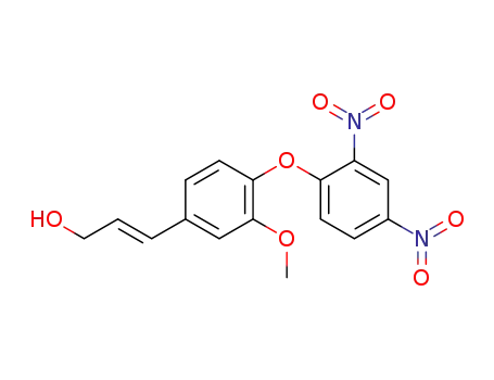 Molecular Structure of 67638-42-0 (coniferyl alcohol 2,4-dinitrophenyl ether)