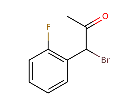 Molecular Structure of 1181569-67-4 (1-BroMo-1-(2-fluorophenyl)-2-propanone)