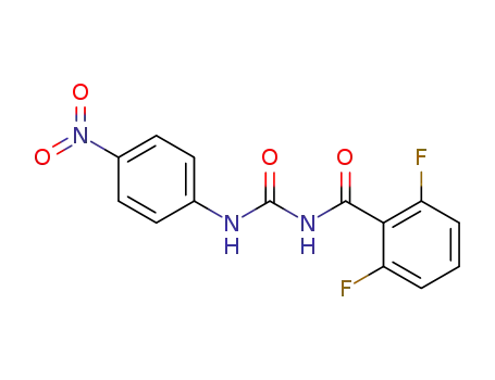 Benzamide, 2,6-difluoro-N-(((4-nitrophenyl)amino)carbonyl)-