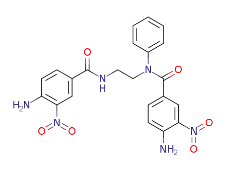 Benzamide,
4-amino-N-[2-[(4-amino-3-nitrobenzoyl)amino]ethyl]-3-nitro-N-phenyl-