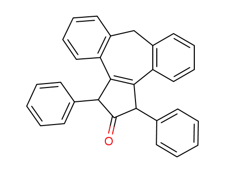 1,2,3,8-tetrahydro-1,3-diphenyl-8-dibenz<e,h>azulenone