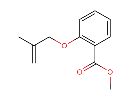 2-(2-methyl-2-propenyloxy)benzoic acid,methyl ester