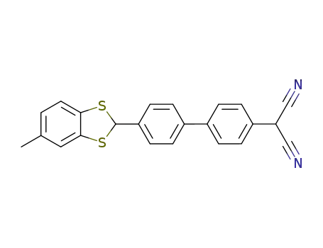 Propanedinitrile, [4'-(5-methyl-1,3-benzodithiol-2-yl)[1,1'-biphenyl]-4-yl]-