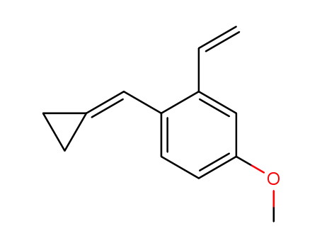 1-Cyclopropylidenemethyl-4-methoxy-2-vinyl-benzene