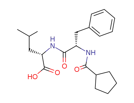N-<N-(cyclopentylcarbonyl)-L-phenylalanyl>-L-leucine