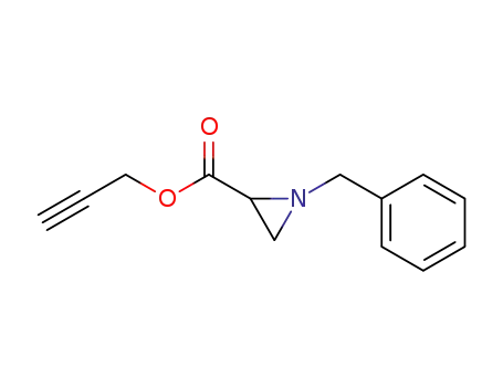 1-Benzyl-aziridine-2-carboxylic acid prop-2-ynyl ester