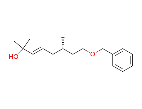 (S,E)-8-(benzyloxy)-2,6-dimethyl-3-octen-2-ol
