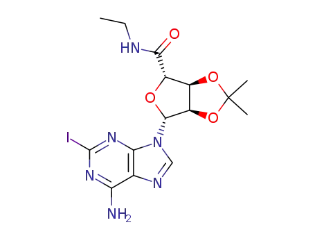 2-IODO-5'-에틸카복사미도-2',3'-O-이소프로필리딘아데노신