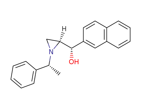 (S)-Naphthalen-2-yl-[(S)-1-((R)-1-phenyl-ethyl)-aziridin-2-yl]-methanol