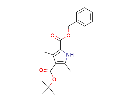2-benzyl 4-tert-butyl 3,5-dimethyl-1H-pyrrole-2,4-dicarboxylate