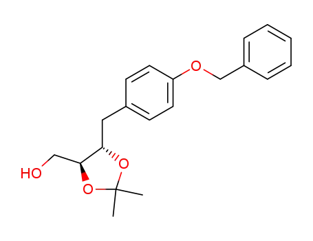 (2S,3S)-4-(4'-benzyloxyphenyl)-2,3-O-isopropylidenedioxybutan-1-ol