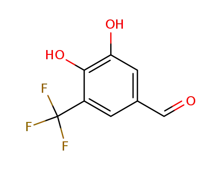 벤즈알데히드, 3,4-디히드록시-5-(트리플루오로메틸)-(9CI)