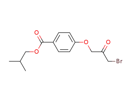 1-bromo-3-<(4-isobutoxycarbonyl)phenoxy>propan-2-one