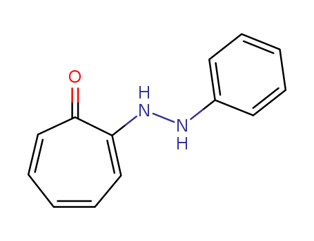 2,4,6-Cycloheptatrien-1-one, 2-(2-phenylhydrazino)-