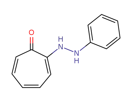 Molecular Structure of 2745-07-5 (2-(2-phenylhydrazino)cyclohepta-2,4,6-trien-1-one)
