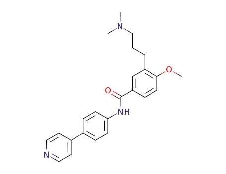 3-(3-Dimethylamino-propyl)-4-methoxy-N-(4-pyridin-4-yl-phenyl)-benzamide