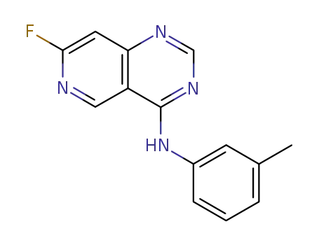 (7-Fluoro-pyrido[4,3-d]pyrimidin-4-yl)-m-tolyl-amine