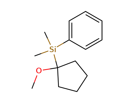 1-(dimethylphenylsilyl)-1-methoxycyclopentane