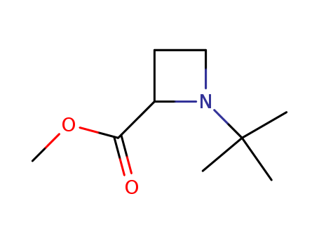 Methyl 1-tert-butyl-2-azetidinecarboxylate