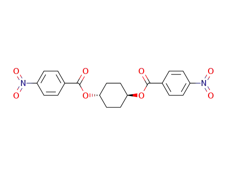Molecular Structure of 54900-10-6 (trans-1,4-Cyclohexan-bis(p-nitrobenzoat))