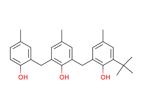2,2'-dihydroxy-3-tert-butyl-3'-(2-hydroxy-5-methylbenzyl)-5,5'-dimethyldiphenylmethane