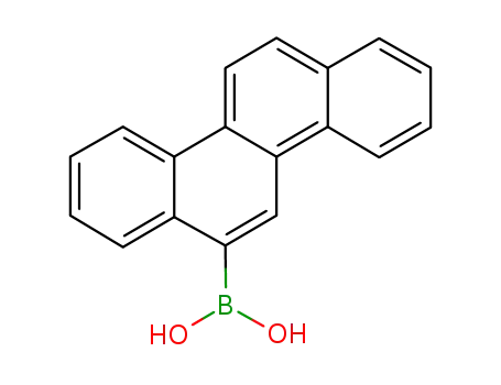 Molecular Structure of 858942-53-7 (chrysene-6-boronic acid)