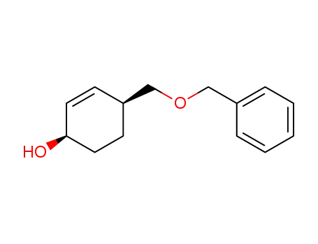 2-Cyclohexen-1-ol, 4-[(phenylmethoxy)methyl]-, (1R,4S)-