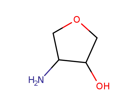 Molecular Structure of 153610-11-8 (3-Furanol,4-aminotetrahydro-,(3R-cis)-(9CI))