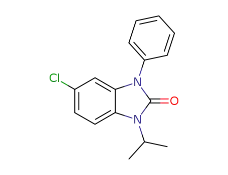 2H-Benzimidazol-2-one, 1,3-dihydro-5-chloro-1-(1-methylethyl)-3-phenyl-
