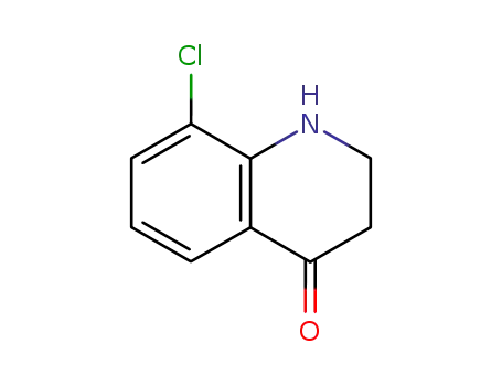 Molecular Structure of 21617-11-8 (8-CHLORO-2,3-DIHYDROQUINOLIN-4(1H)-ONE)