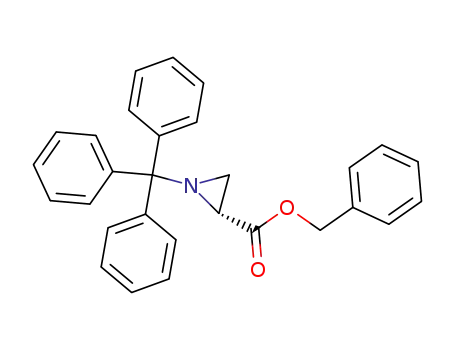 (R)-1-Trityl-aziridine-2-carboxylic acid benzyl ester