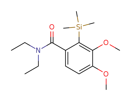 Benzamide, N,N-diethyl-3,4-dimethoxy-2-(trimethylsilyl)-